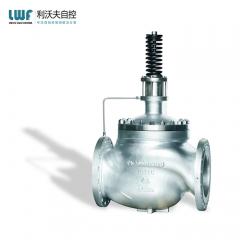 自力式压力香蕉视频官网工作介质的阀前压力P1经过阀芯