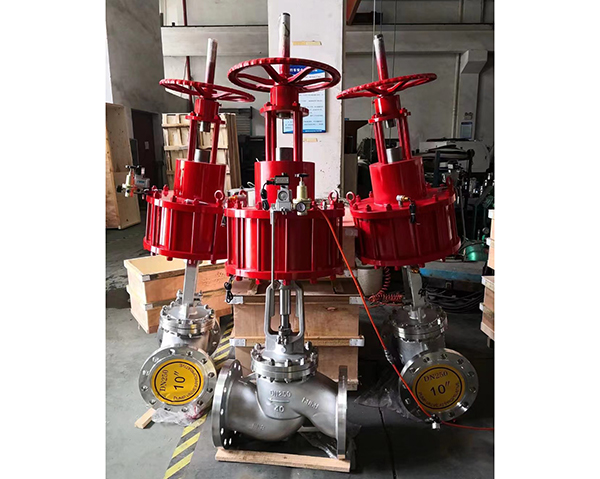 电动截止阀车间展示