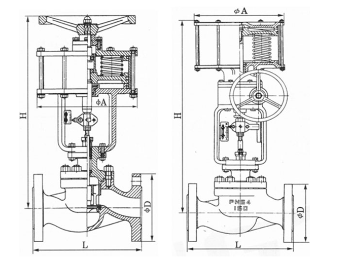 气动带手动活塞式91香蕉APP污下载结构图 气动带手动活塞式91香蕉APP污下载结构图